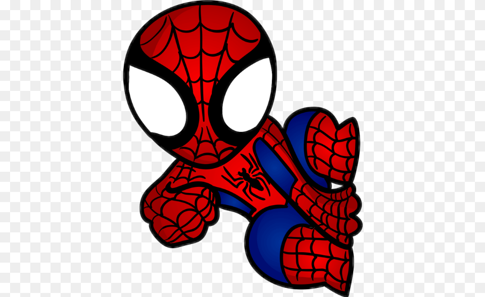 Spiderman Marvel Mcu Chibi Superhero, Emblem, Symbol, Dynamite, Weapon Free Transparent Png