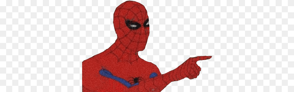 Spiderman Marvel Meme Comic Sticker By X Spider Man Meme Transparent, Hand, Body Part, Person, Finger Png