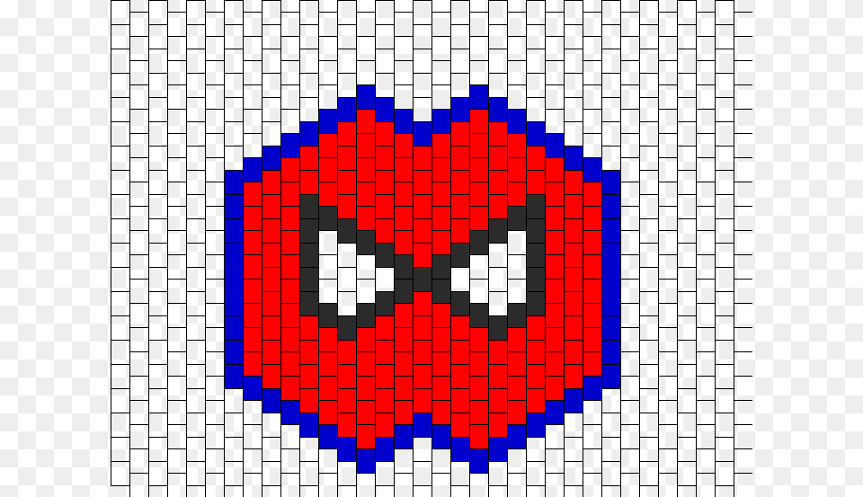 Spiderman Mask Bead Pattern Deadmau5 Kandi Mask Patterns Free Png