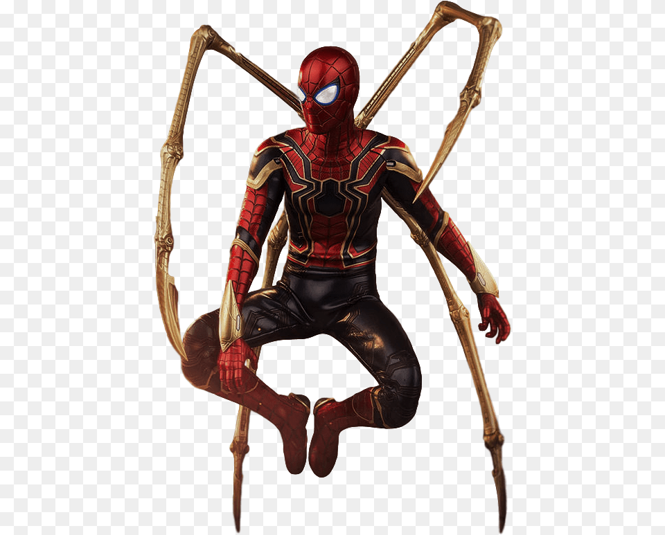 Spiderman Mask Clipart Iron Spider Infinity War, Alien, Adult, Male, Man Free Png Download