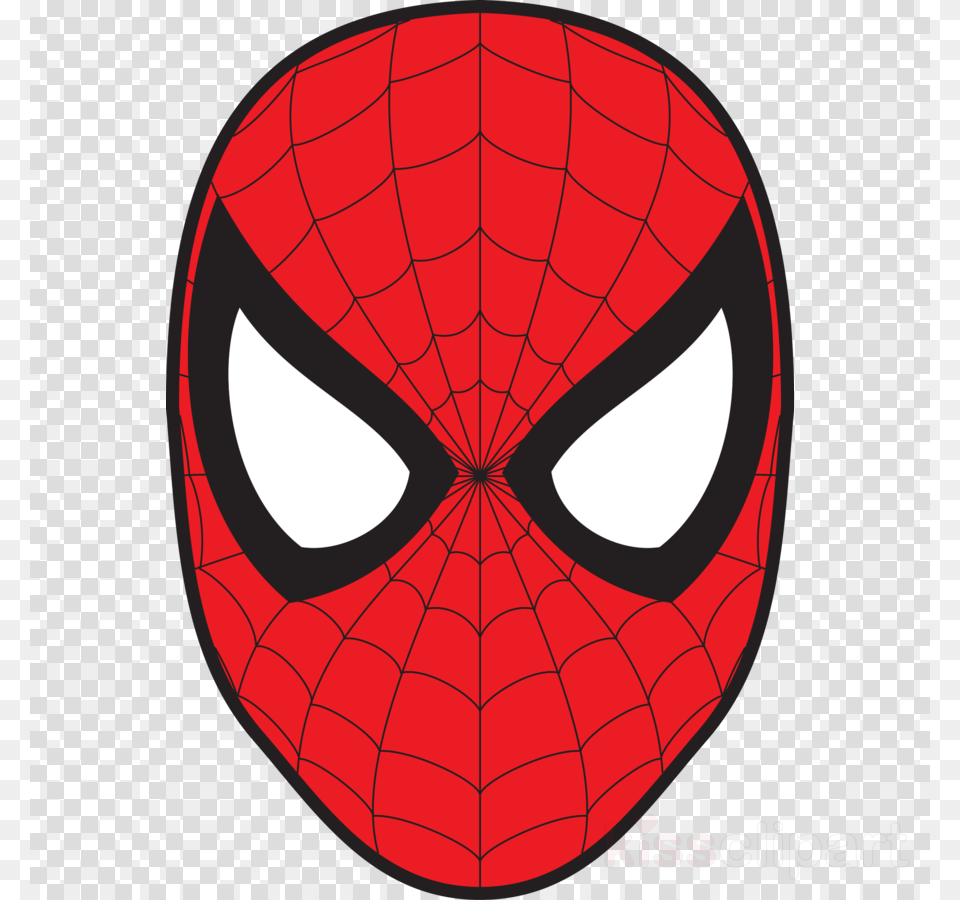 Spiderman Mask Vector Clipart Spider Man Spiderman Mascara Del Hombre Png