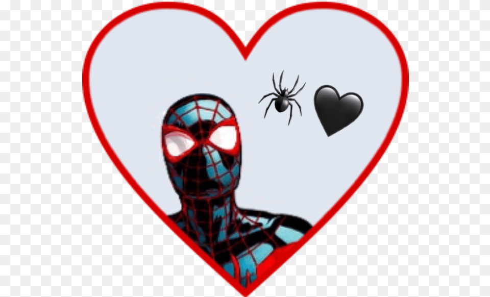 Spiderman Milesmorales Miles Sticker By Cato Spiderman Love, Animal, Invertebrate, Spider Free Transparent Png