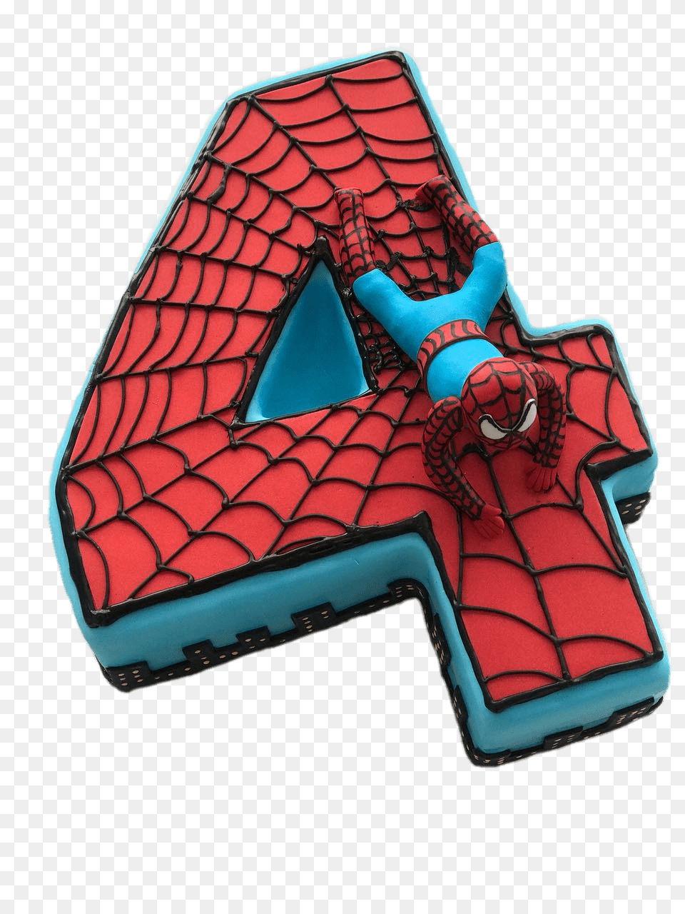 Spiderman Number 4 Cake, Cross, Symbol Png