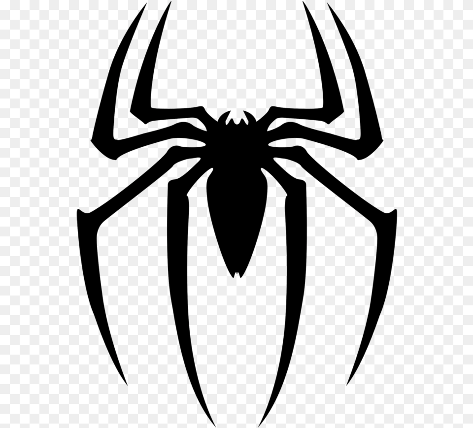 Spiderman Spider Clipart Spiderman Logo, Animal, Invertebrate Free Png