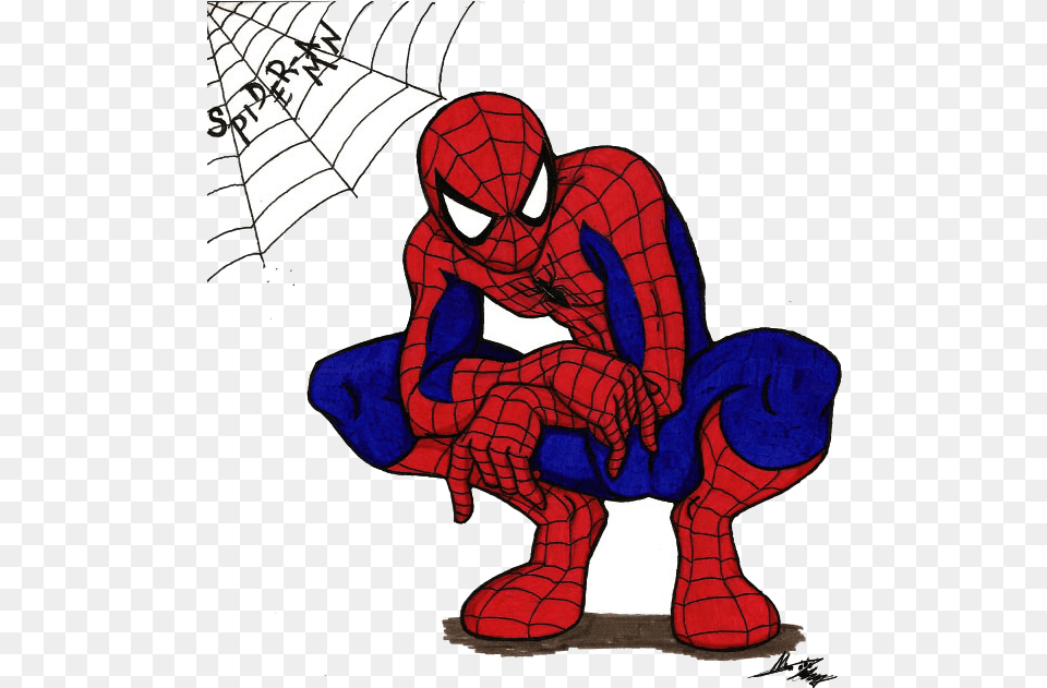 Spiderman Spider Man Clipart Cliparts Of Spider Man, Book, Comics, Publication, Baby Png Image