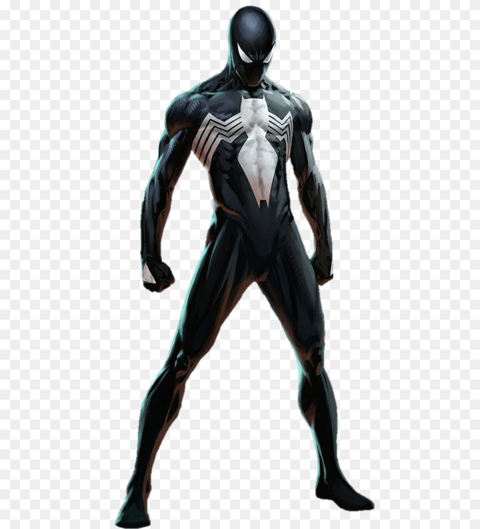 Spiderman Symbiote, Adult, Male, Man, Person Free Png Download