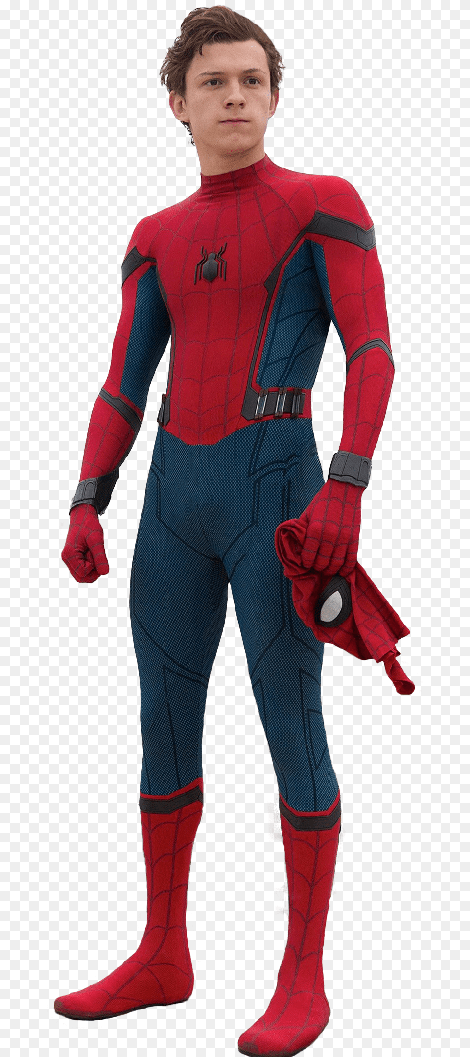 Spiderman Tomholland Marvel Tom Holland Spider Man, Clothing, Costume, Long Sleeve, Person Png