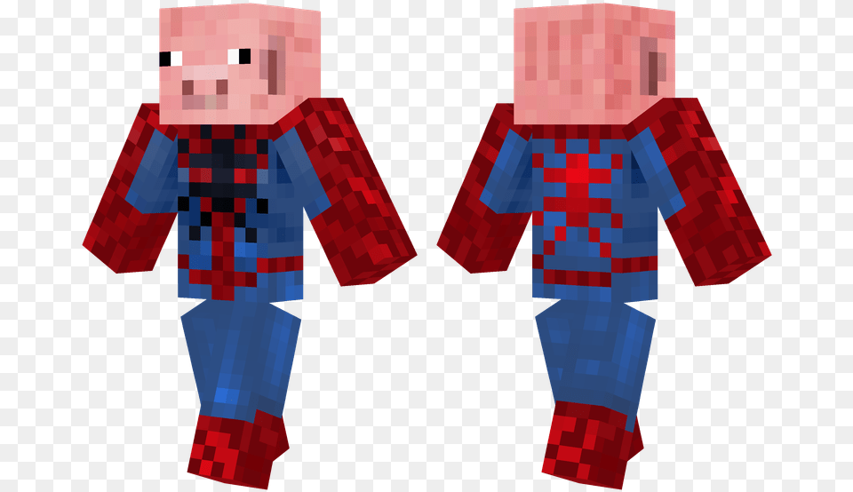 Spiderpig Green And Black Minecraft Skins, Person, Clothing, Pants Free Png Download