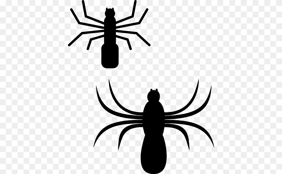 Spiders Clip Art For Web, Stencil, Silhouette, Wasp, Animal Png Image