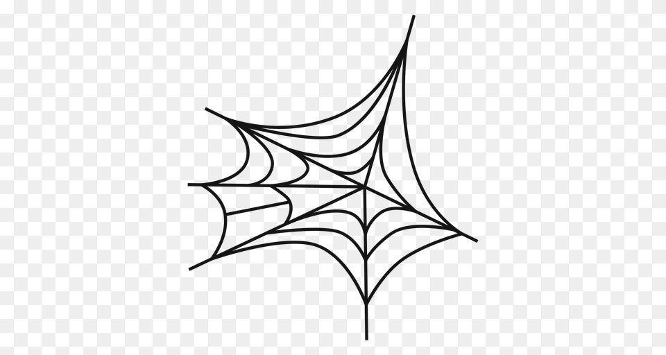 Spiderweb Thin Line Icon, Spider Web Png