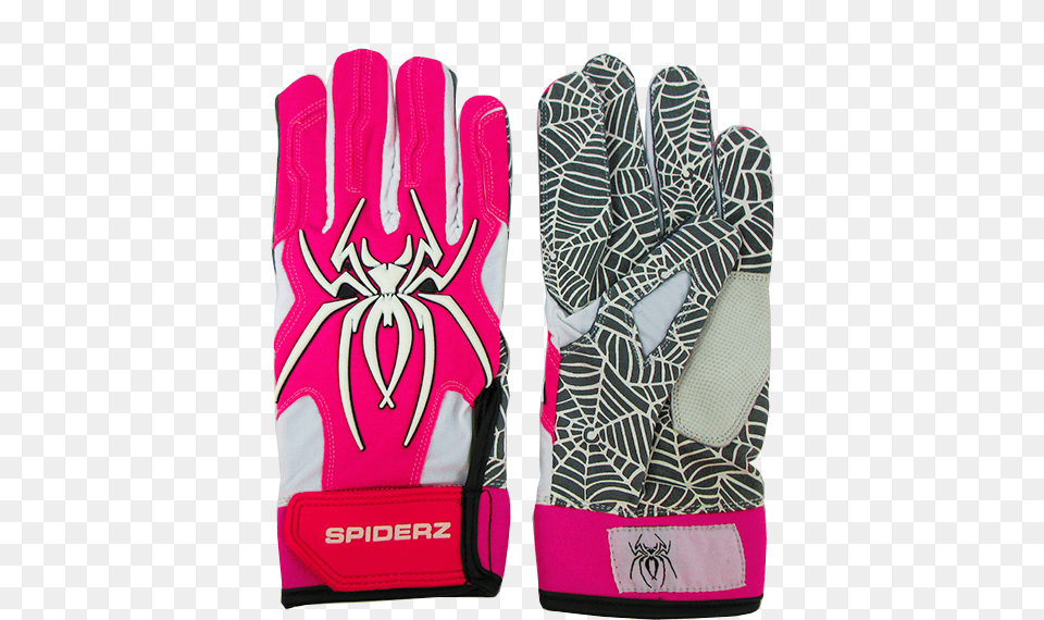Spiderz Pink Batting Glove, Baseball, Baseball Glove, Clothing, Sport Png Image