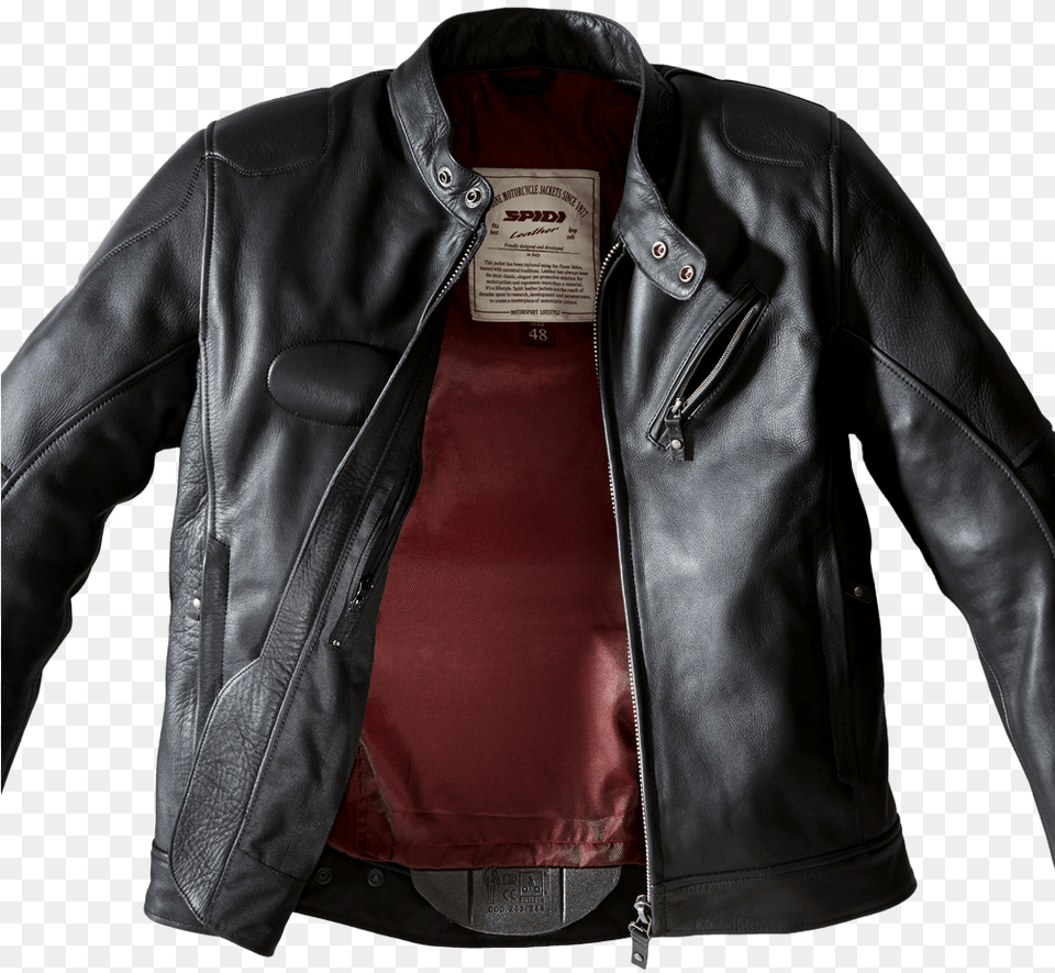 Spidi Roadrunner, Clothing, Coat, Jacket, Leather Jacket Png