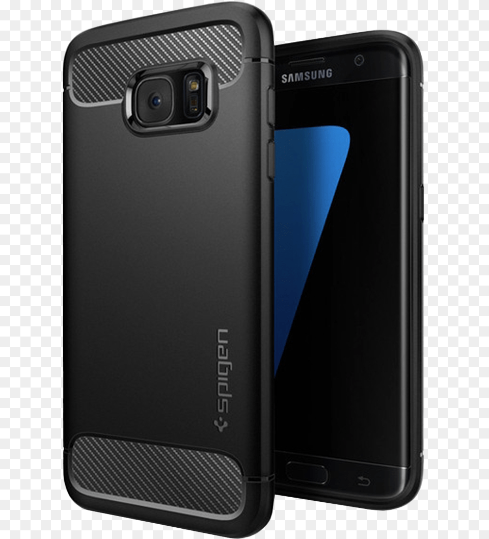 Spigen Rugged Armor Hard Case For Samsung Galaxy S7 Samsung S7 Edge Back Cover, Electronics, Mobile Phone, Phone, Iphone Free Transparent Png