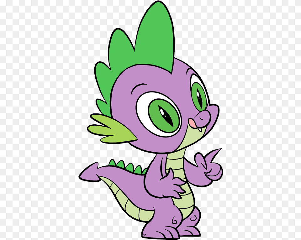 Spike, Purple, Cartoon, Baby, Person Png Image