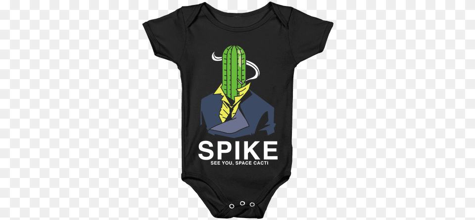 Spike Cactus Cowboy Bebop Baby Onesy Onesie, Clothing, T-shirt Free Transparent Png