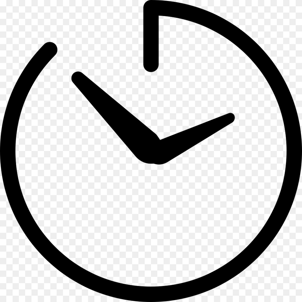 Spike Line Iphone Camera Timer Icon, Clock, Analog Clock, Smoke Pipe Free Png Download