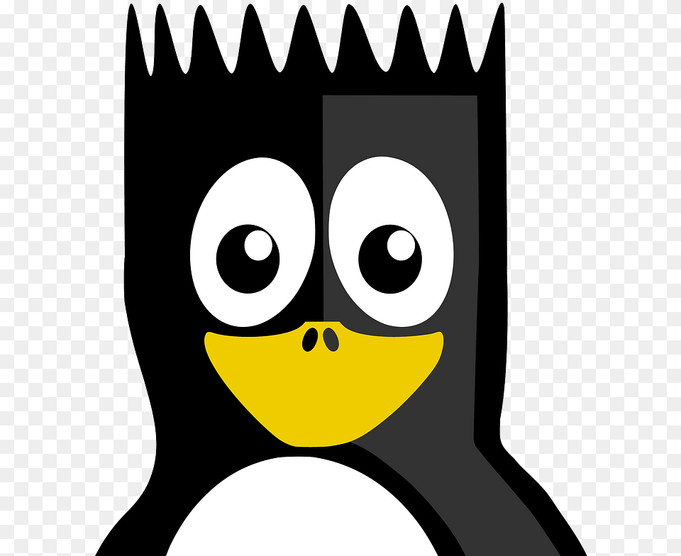 Spike Penguin Clipart Free Download Transparent Happy Birthday Linux, Food, Fruit, Plant, Produce Png