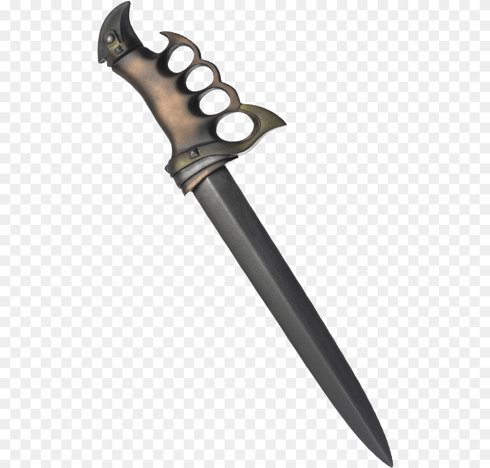 Spike The Trench Calimacil Larp Dagger Weapons Trench Knife Blade, Weapon Free Transparent Png