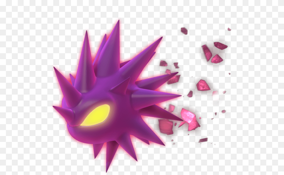 Spike Wisp From The Official Artwork Set For Soniccolors Sonic Colors Pink Spikes, Purple, Art, Graphics, Lighting Free Transparent Png