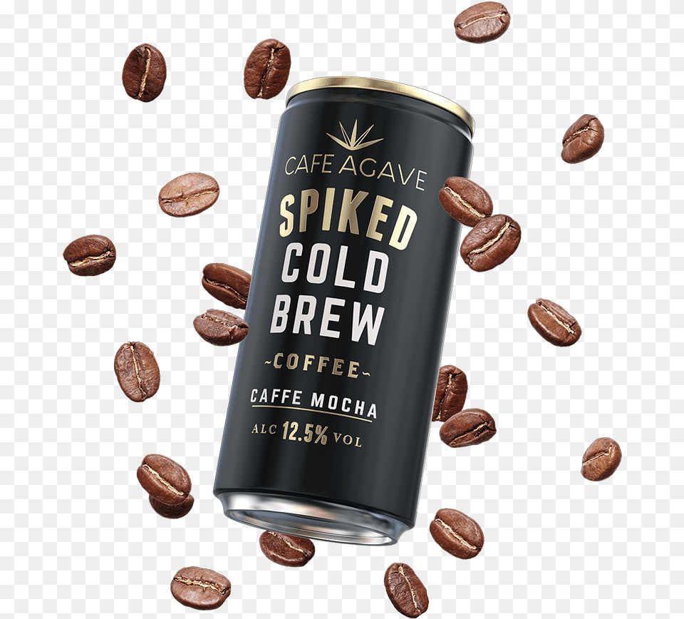 Spiked Cold Brew Can, Tin, Cup, Beverage, Alcohol Free Png