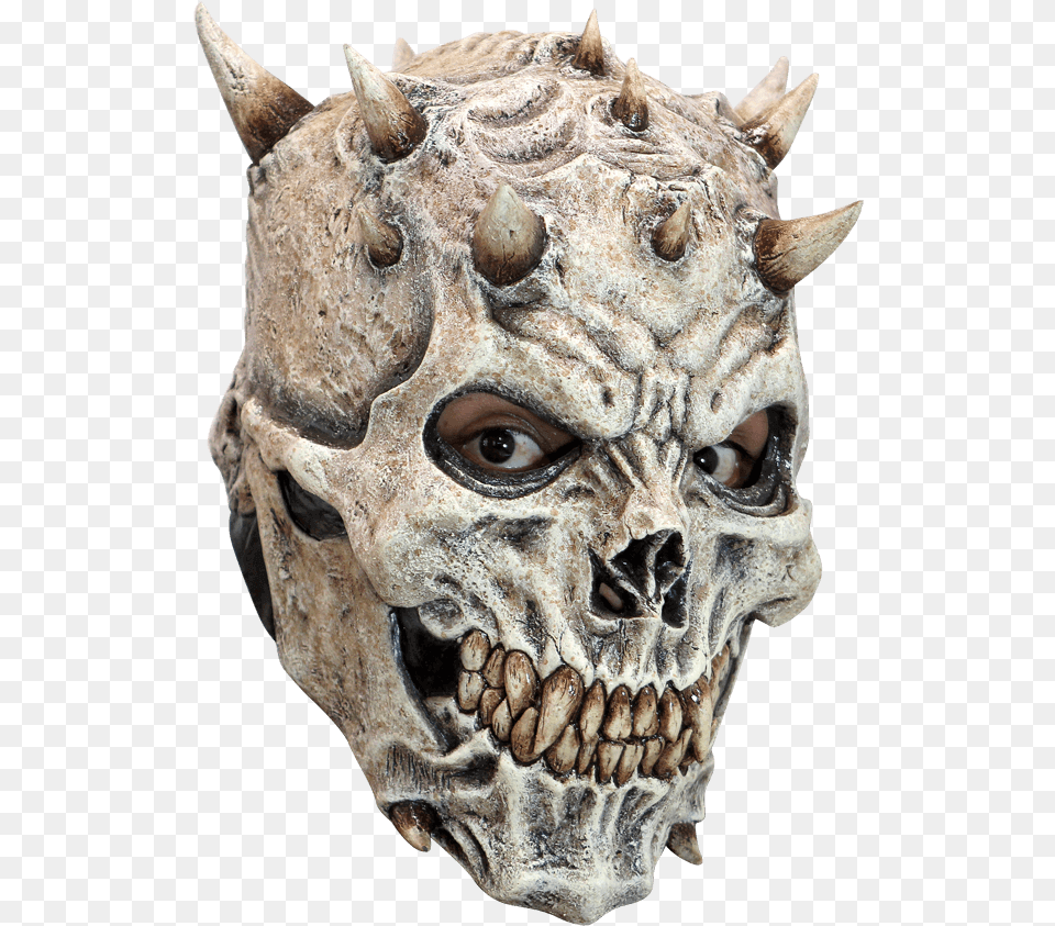 Spiked Skull Mask Skeleton Mask, Accessories, Art, Ornament, Animal Png Image