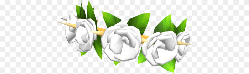 Spiked White Rose Crown Bloxburg Aesthetic Outfit Codes, Flower, Plant, Leaf, Art Png
