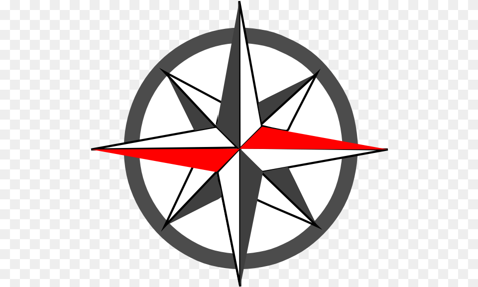 Spiky Circle Background Compass Compass Wind Rose, Animal, Fish, Sea Life, Shark Free Transparent Png