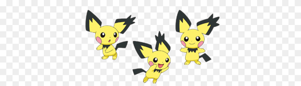 Spiky Eared Pichu Pichu Spiky Ear Free Png