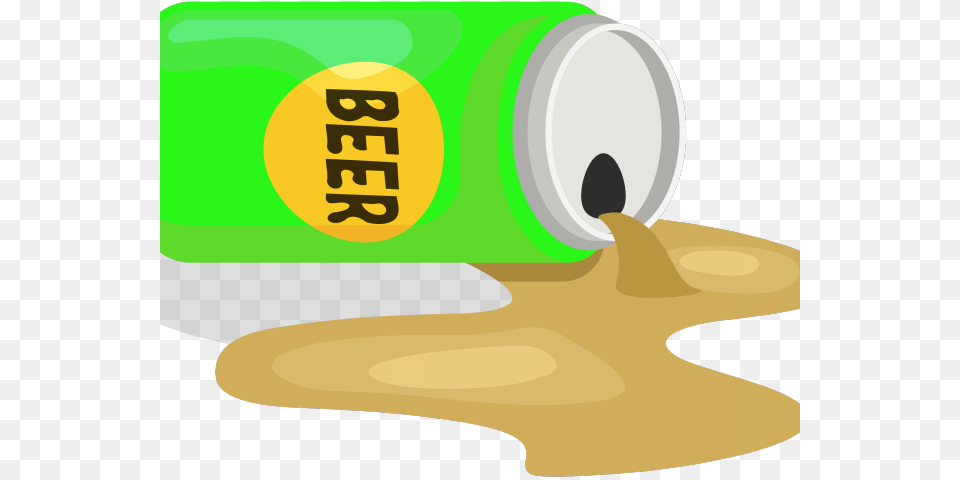 Spilled Beer Cliparts Spilled Beer, Tin Png