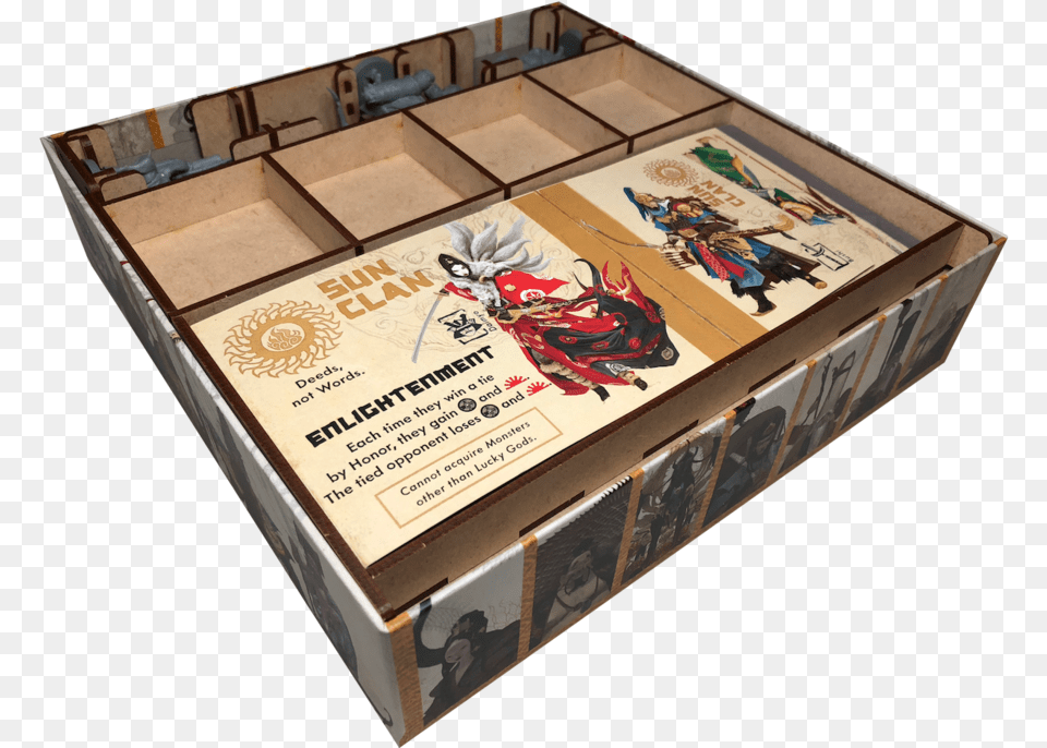 Spilordner Til Rising Sun Dynasty Invasion Box Coffee Table, Adult, Crate, Female, Person Png