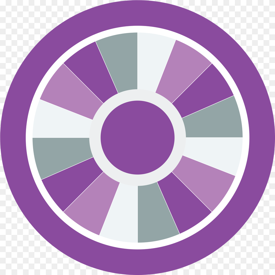 Spin, Purple, Disk, Machine, Wheel Png