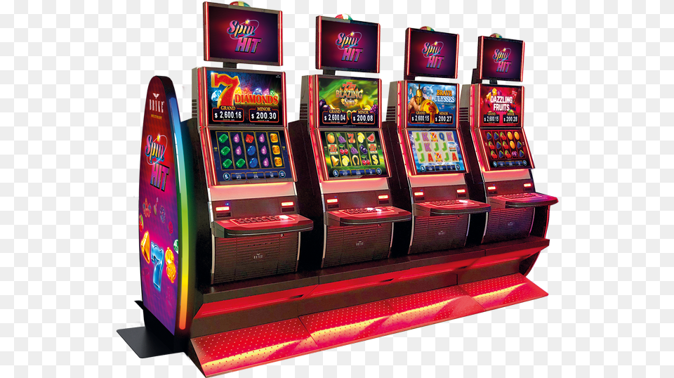 Spin Hit Zitrogames Video Game Arcade Cabinet, Computer Hardware, Electronics, Gambling, Hardware Png Image