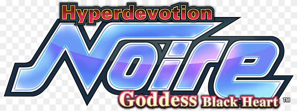 Spin Off Titles Have Now Become Part Of The Gaming Hyperdevotion Noire Goddess Black Heart Title, Logo Free Png Download