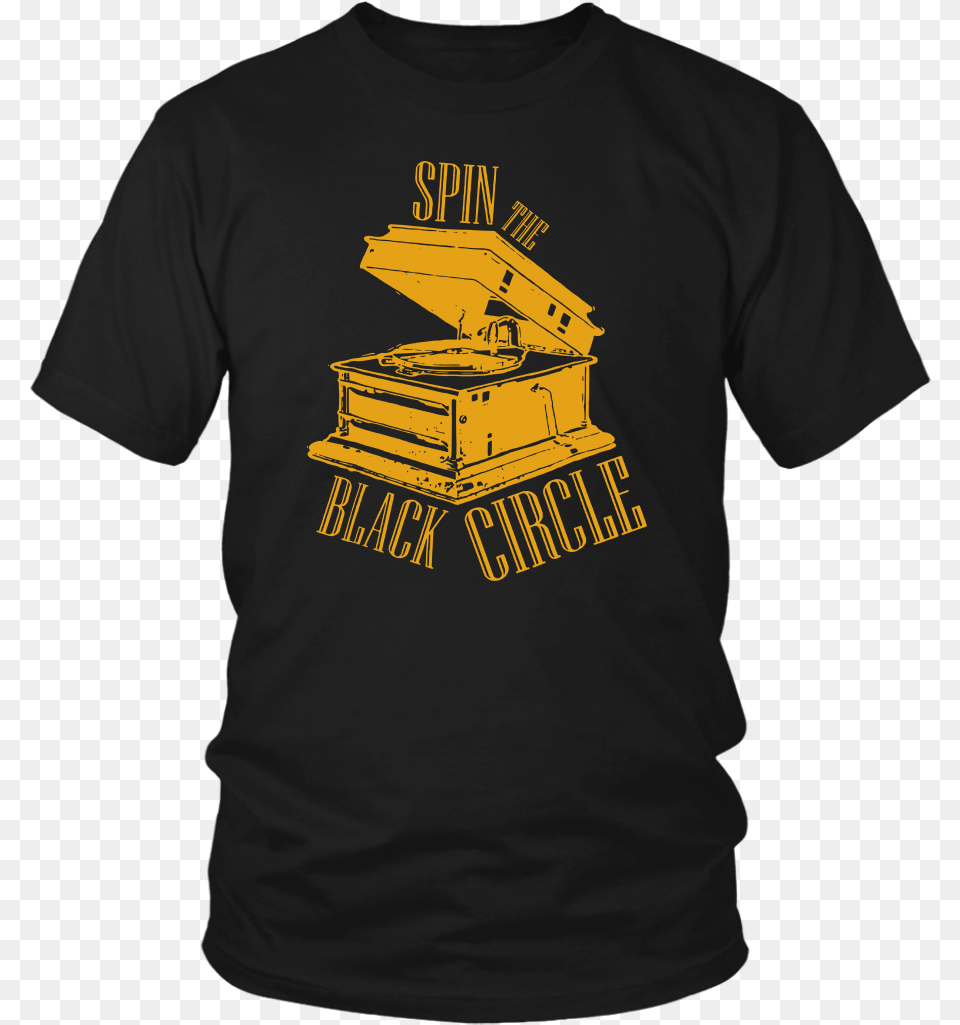 Spin The Black Circle Pro Vinyl Grunge T Shirt Larry Bernandez T Shirt, Clothing, T-shirt Free Transparent Png
