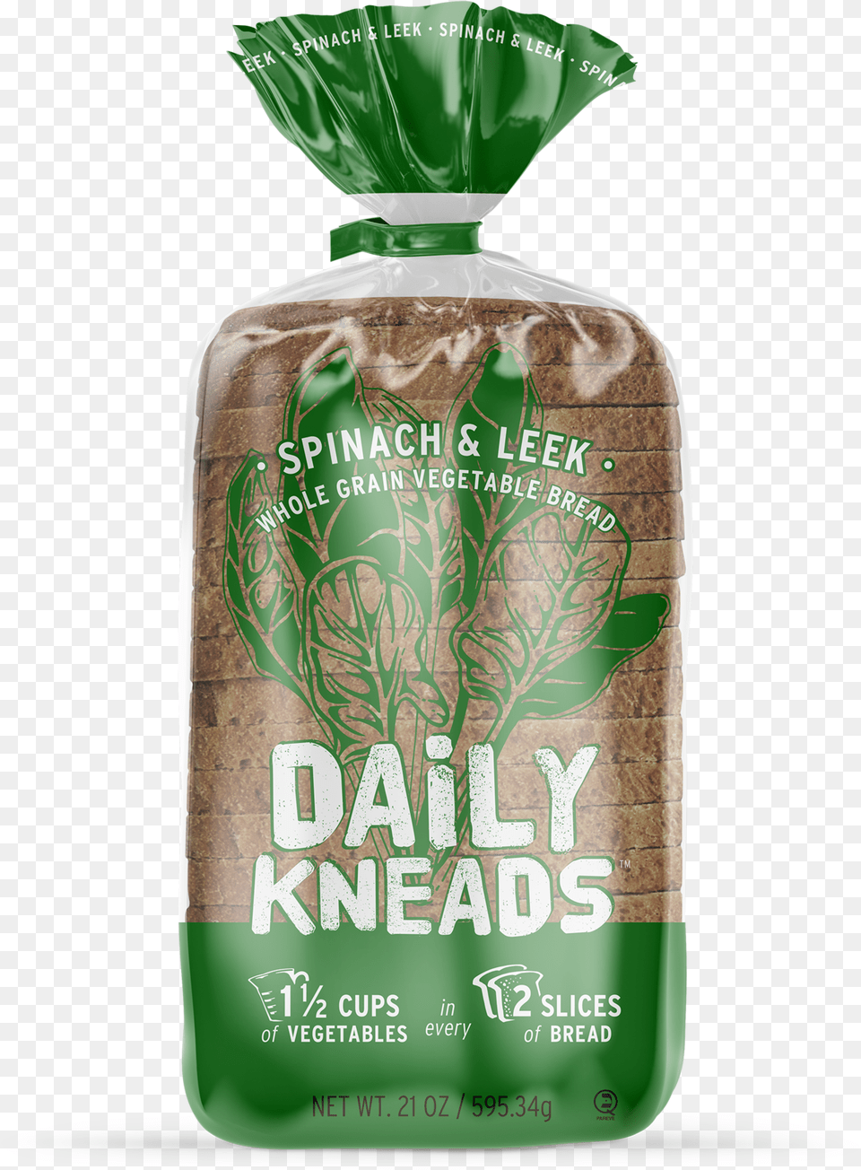 Spinach Amp Leek Sliced Veggie Bread Loafclass, Plant, Herbs, Herbal, Food Free Transparent Png