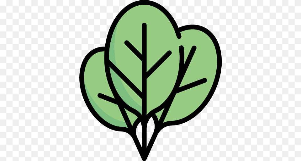Spinach Emblem, Leaf, Plant, Green, Vegetable Free Png