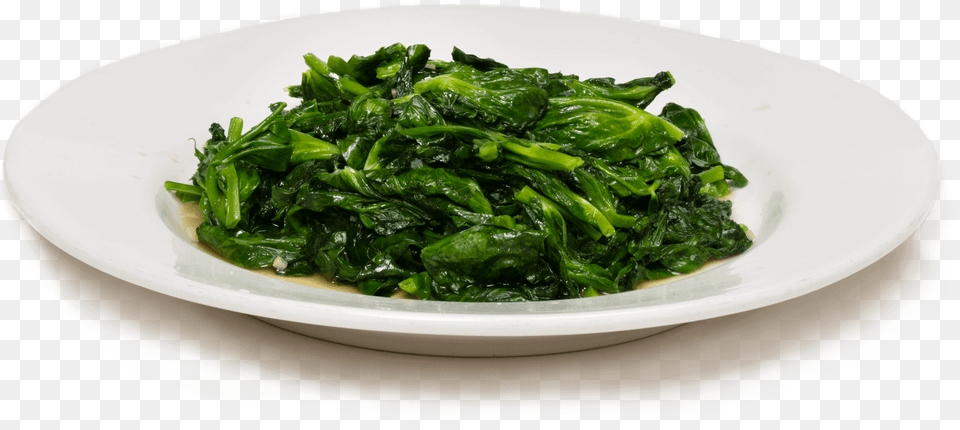 Spinach Leaf, Food, Leafy Green Vegetable, Plant, Plate Free Png Download
