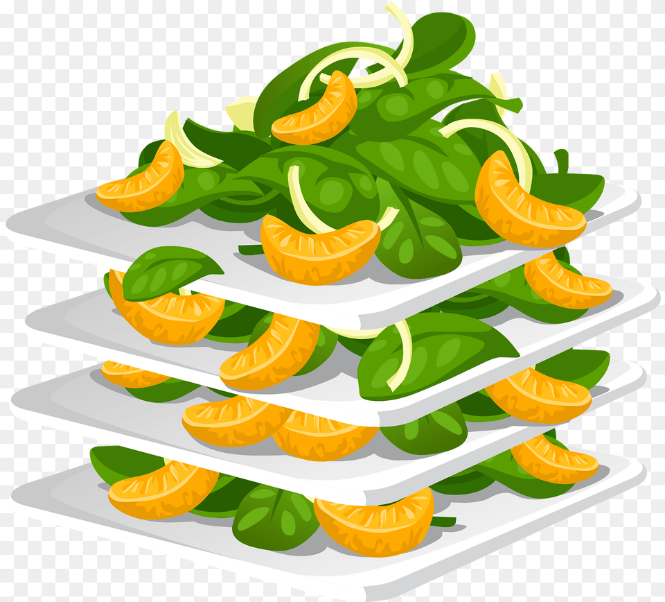 Spinach Salads Stacked Up Clipart, Birthday Cake, Food, Dessert, Cream Png