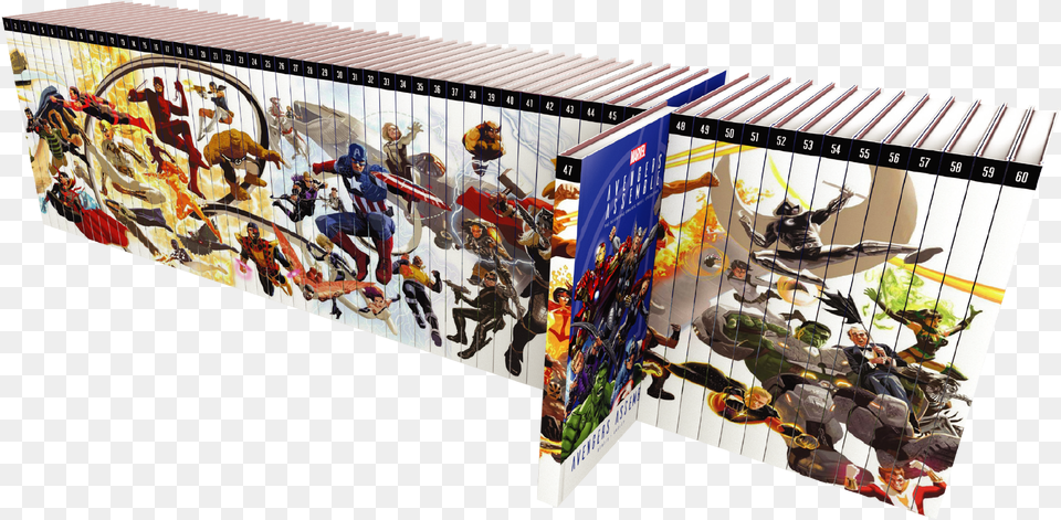 Spine Artwork X Men Essential Collection Hachette, Book, Comics, Publication, Person Png Image