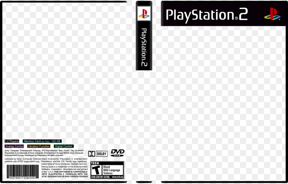 Spine Vector Download Ps2 Games Cover Template, Page, Text, Publication Png Image