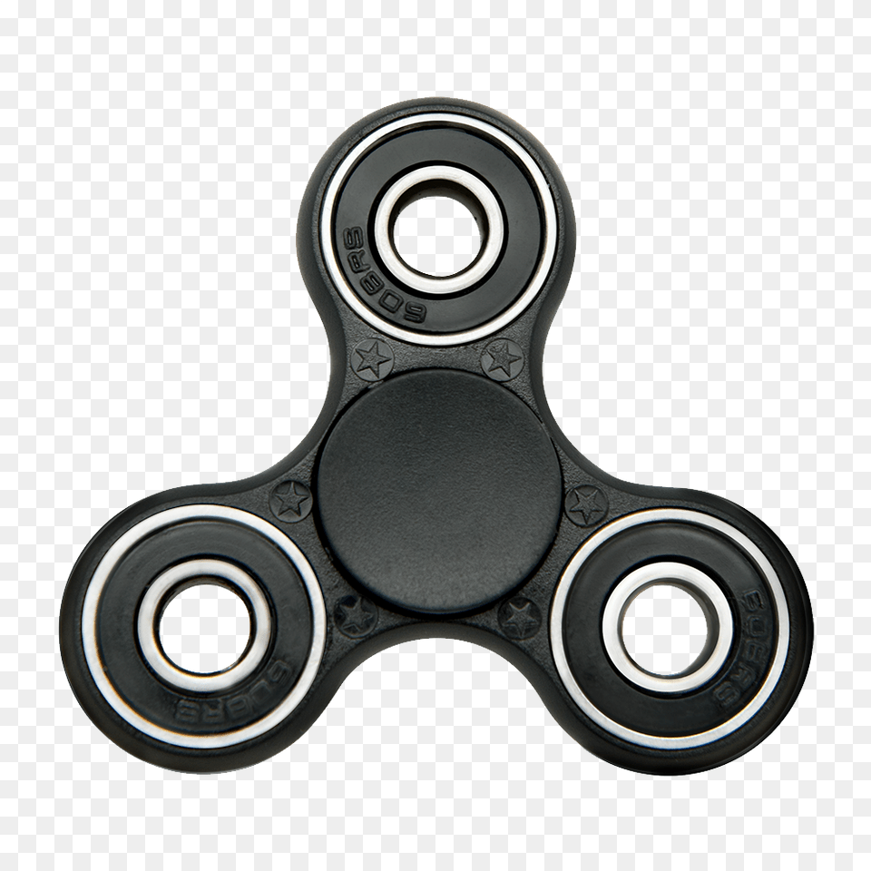 Spinner Picture Black Fidget Spinner, Machine, Spoke, Camera, Electronics Free Png Download