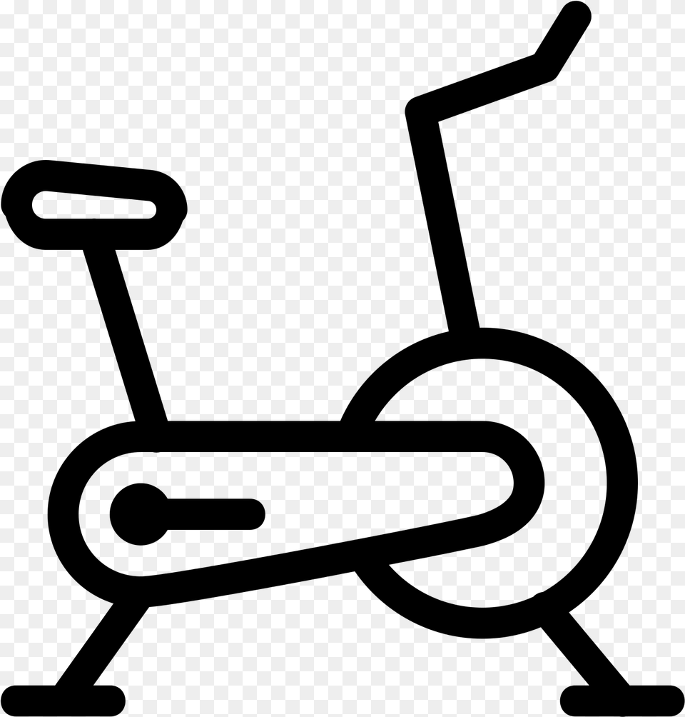 Spinning Icon At Icons8 Spin Bike, Gray Free Png Download