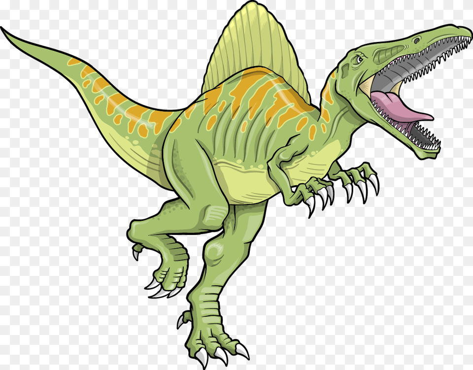 Spinosaurus Clipart, Animal, Dinosaur, Reptile, T-rex Png Image