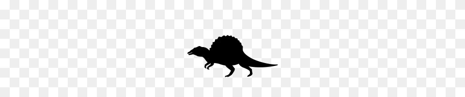 Spinosaurus Icons Noun Project, Gray Free Transparent Png