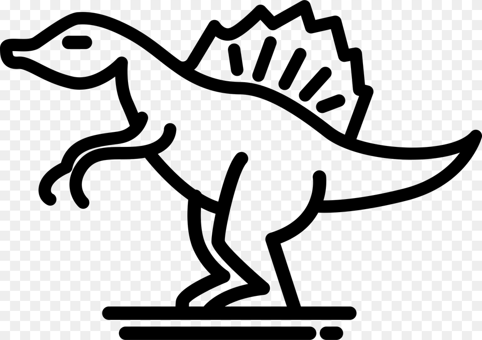 Spinosaurus Rubber Stamp Spinosaurus, Animal, Dinosaur, Reptile, Bow Png Image