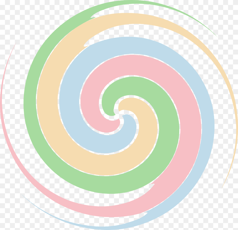 Spiral, Coil, Food, Sweets, Candy Free Png
