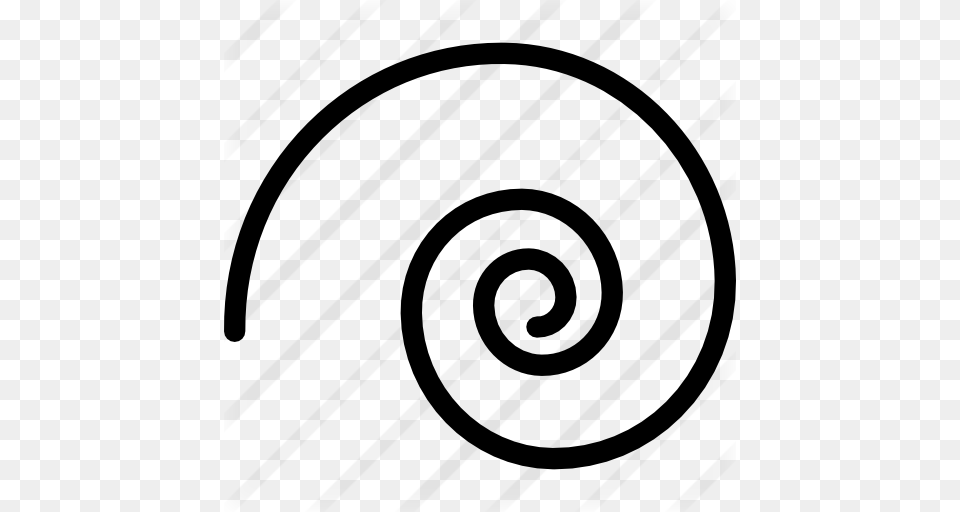 Spiral, Gray Png