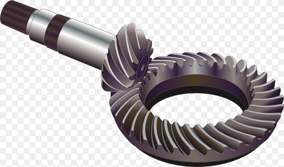 Spiral Bevel Gears, Machine, Gear Free Transparent Png