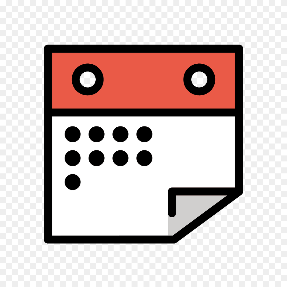 Spiral Calendar Emoji Clipart, Game, Domino, Blackboard Png