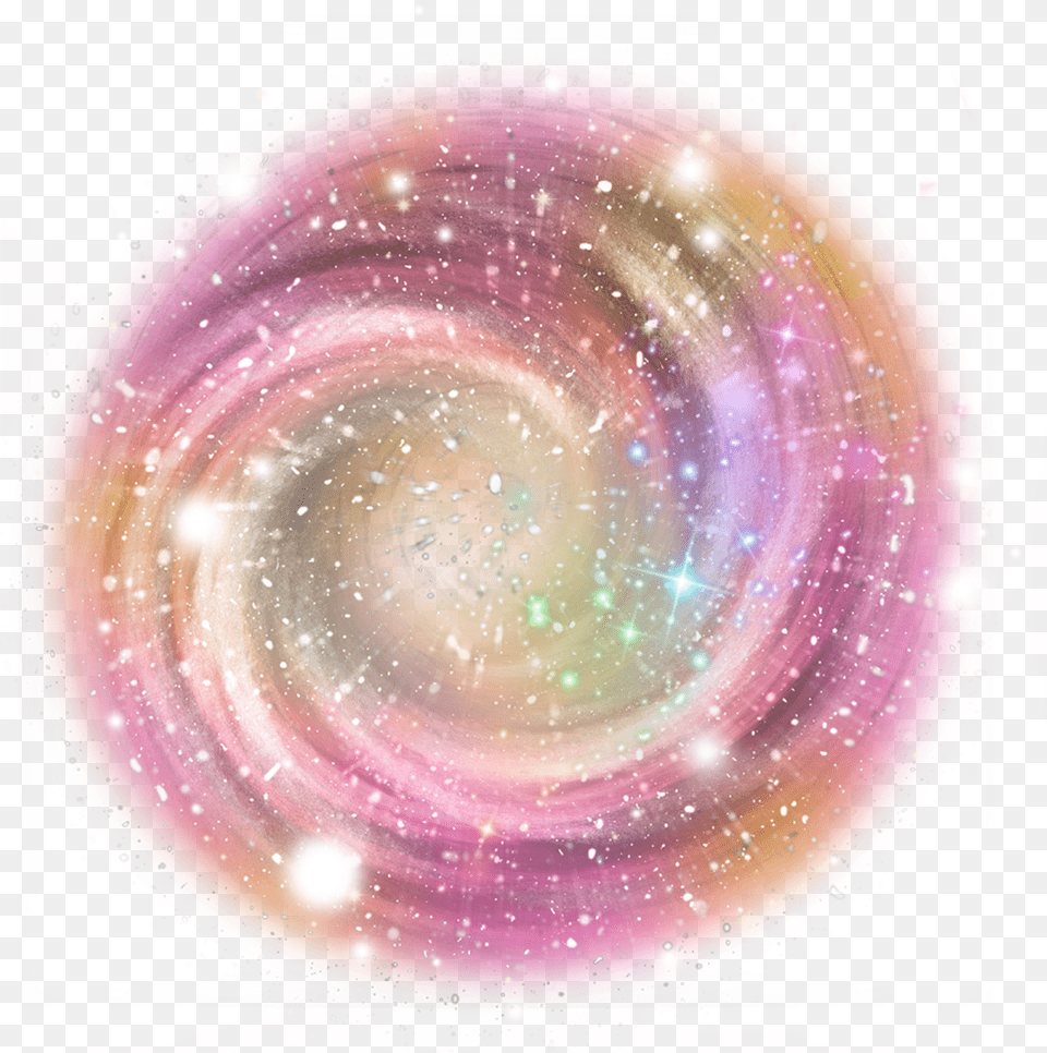 Spiral Galaxy, Nature, Night, Outdoors, Lighting Png Image